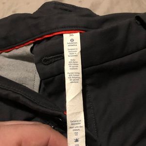 Lulu lemon commission pants (Grey)